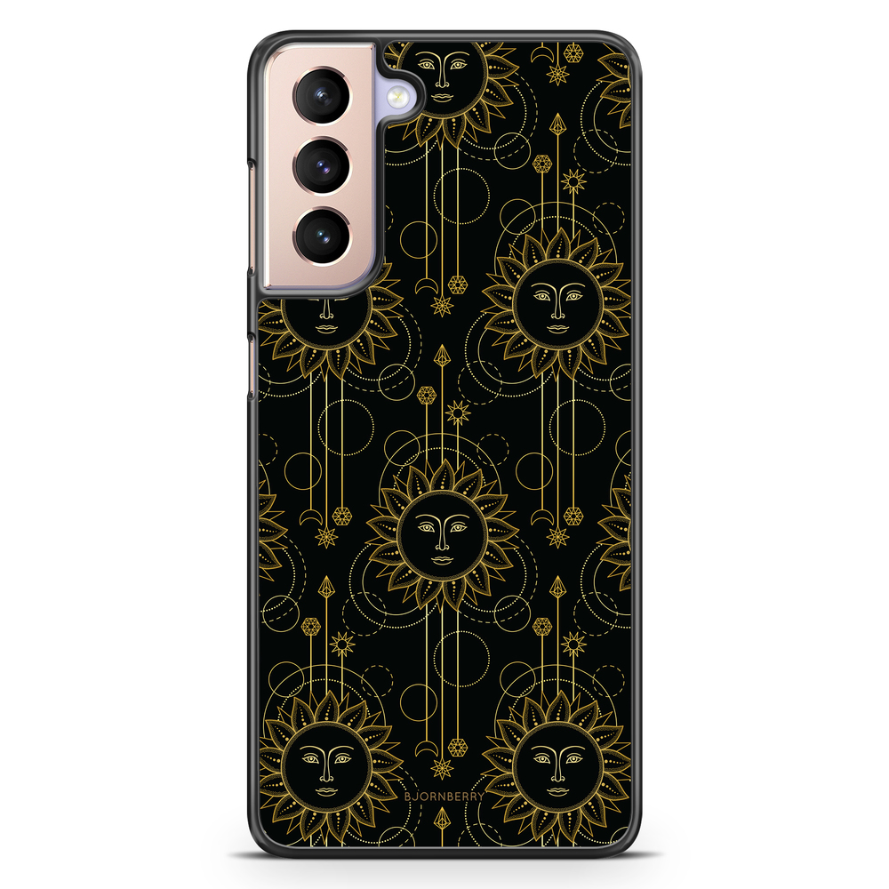 Samsung Galaxy S21 Case - Gold Suns