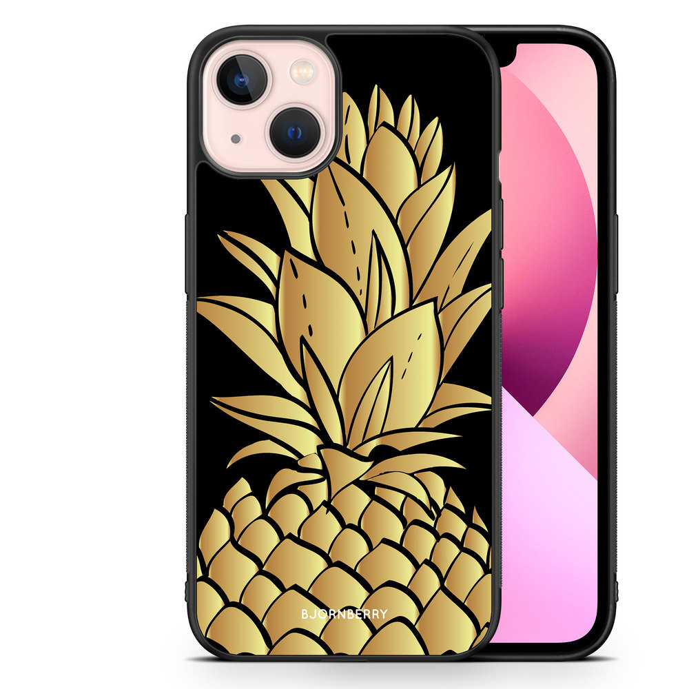 iPhone 13 Case - Gold Pineapple