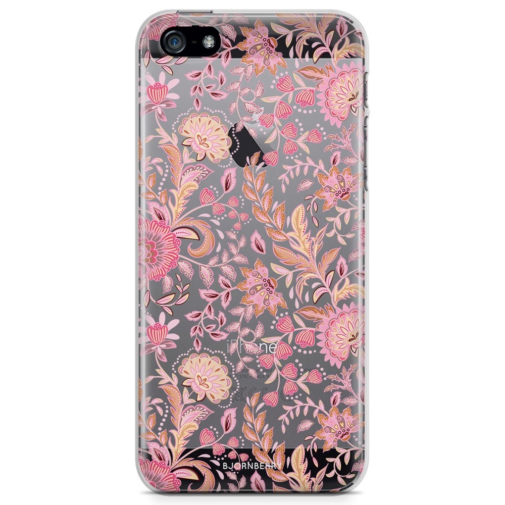 iPhone 5/5S/SE (2016) TPU Case - Fantasy Flowers