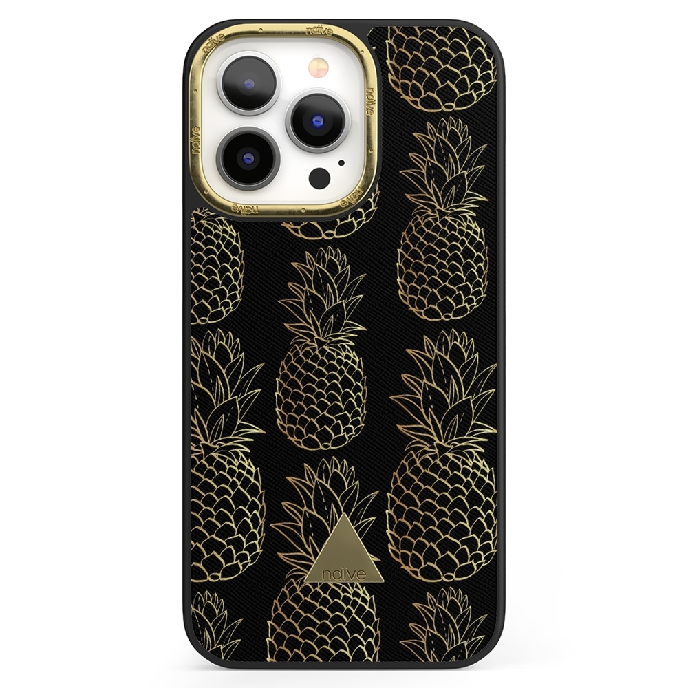 Naive iPhone 13 Pro Case - Pineapple