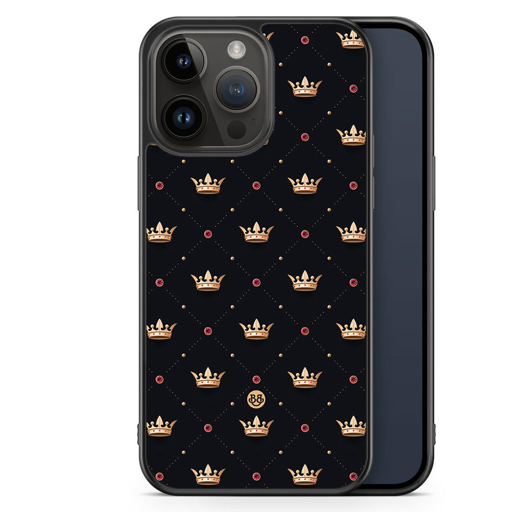 iPhone 14 Pro Max Case - Golden Crowns