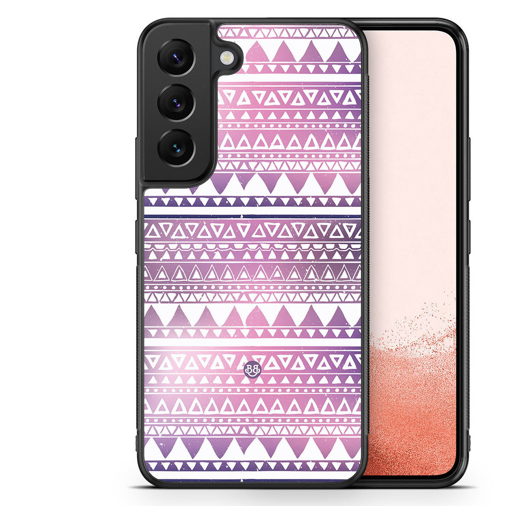 Samsung Galaxy S22 Plus 5G Case - Purple Aztec