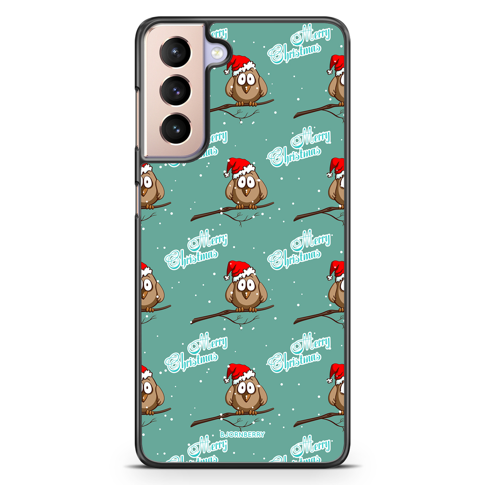Samsung Galaxy S21 Case - Xmas Sparrows
