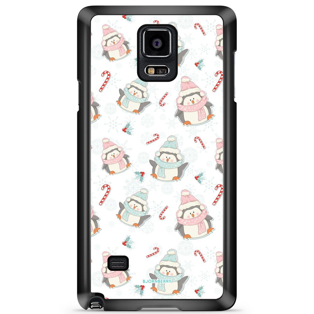 Samsung Galaxy Note 4 Case - Christmas Penguins
