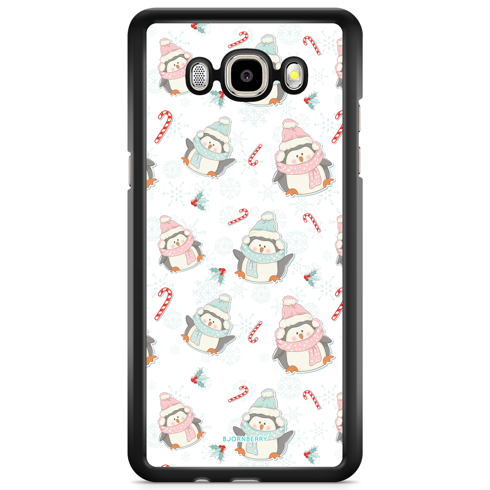 Samsung Galaxy J3 (2016) Case - Christmas Penguins