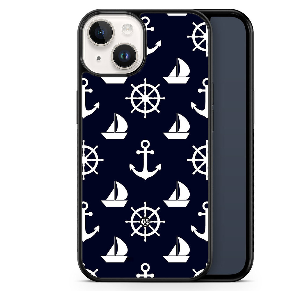 iPhone 14 Case - Sailing pattern