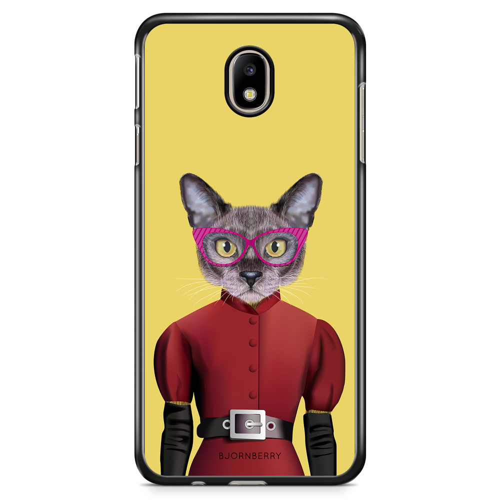Samsung Galaxy J3 (2017) Case - Hipster Cat