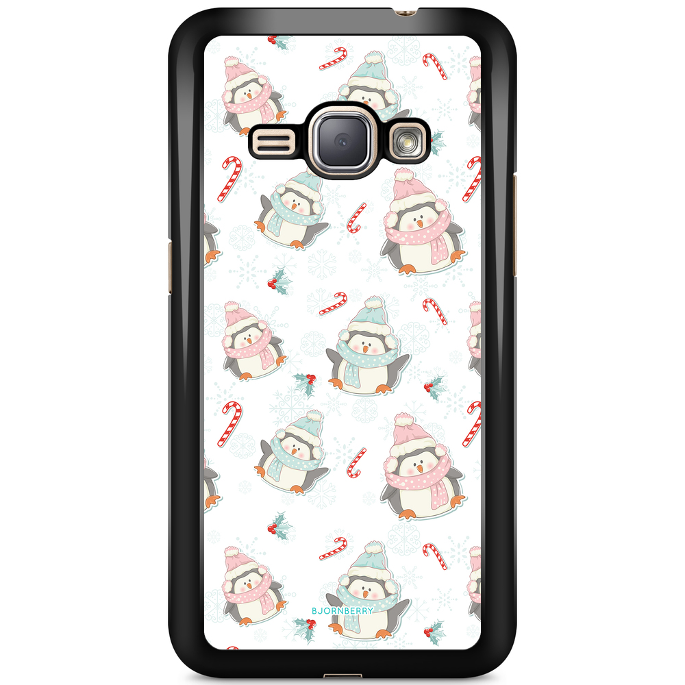 Samsung Galaxy J1 (2016) Case - Christmas Penguins