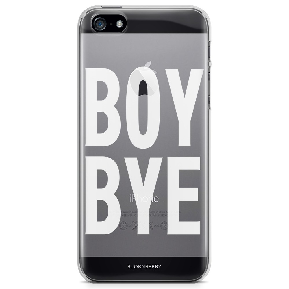 iPhone 5/5S/SE (2016) TPU Case - BOY BYE