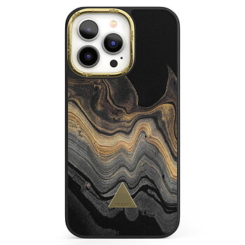 Naive iPhone 13 Pro Skal - Gold Dust