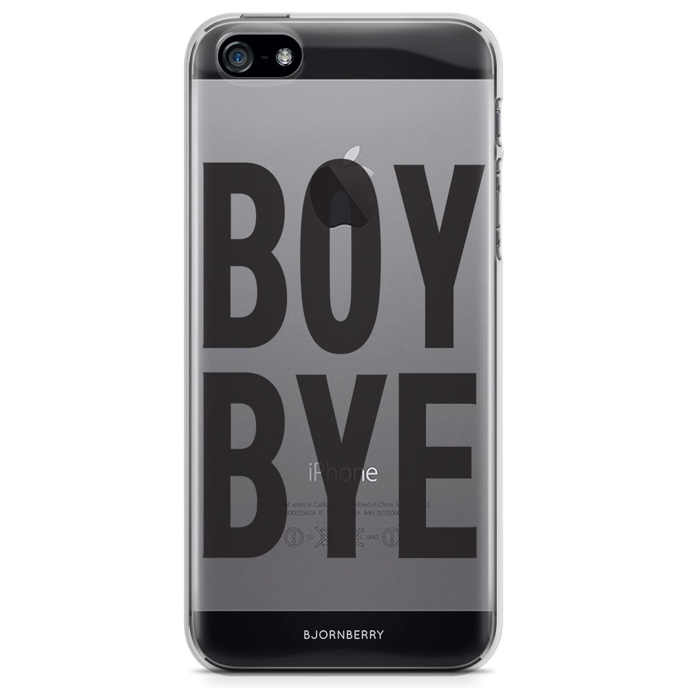iPhone 5/5S/SE (2016) TPU Case - BOY BYE