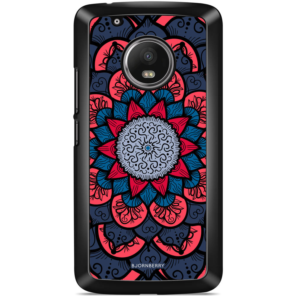 Moto G5 Plus Case - Blue Mandala