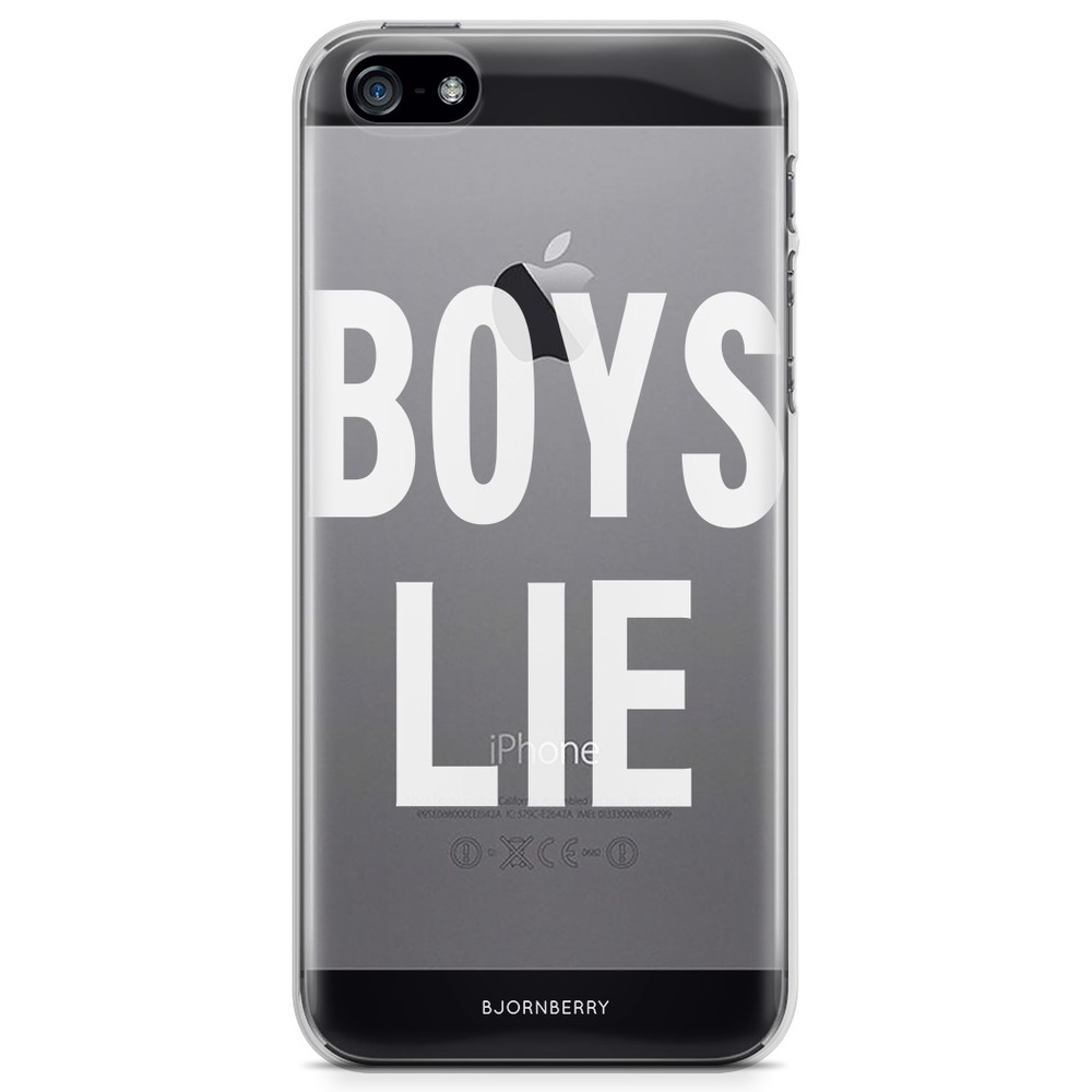 iPhone 5/5S/SE (2016) TPU Case - BOYS LIE