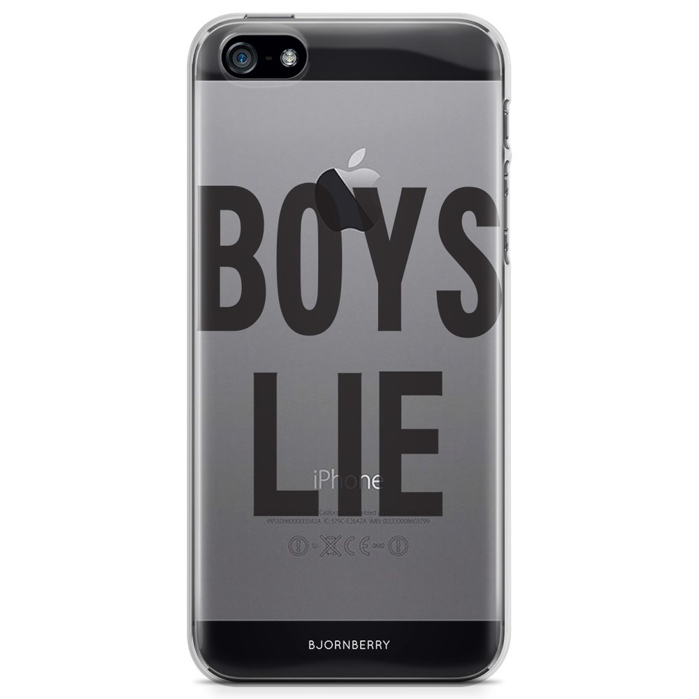 iPhone 5/5S/SE (2016) TPU Case - BOYS LIE