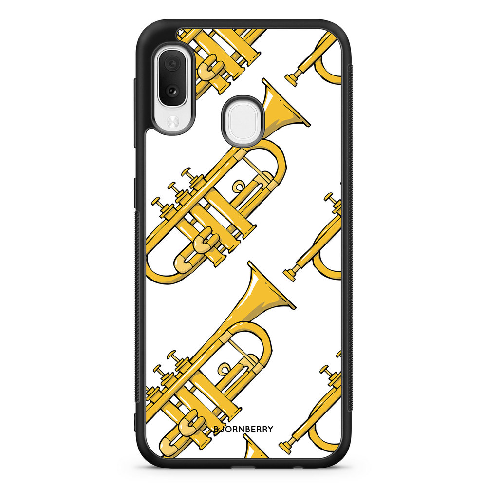 Samsung Galaxy A20e Case - Trumpet Pattern