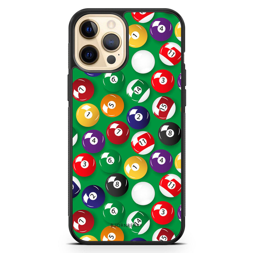 iPhone 12 Pro Max Case - Pool Balls