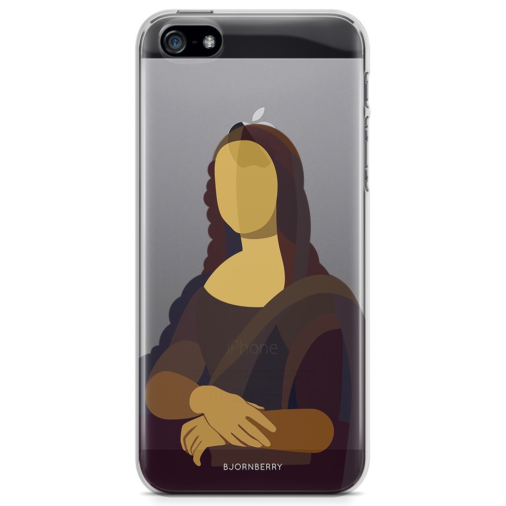 iPhone 5/5S/SE (2016) TPU Case - Mona Lisa