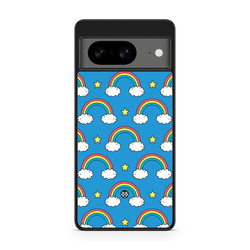 Google Pixel 8 Case - Rainbow Pattern