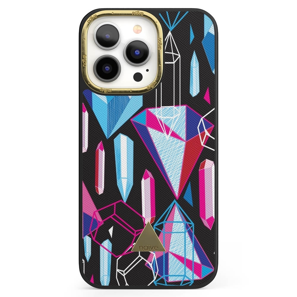 Naive iPhone 13 Pro Case - Diamonds
