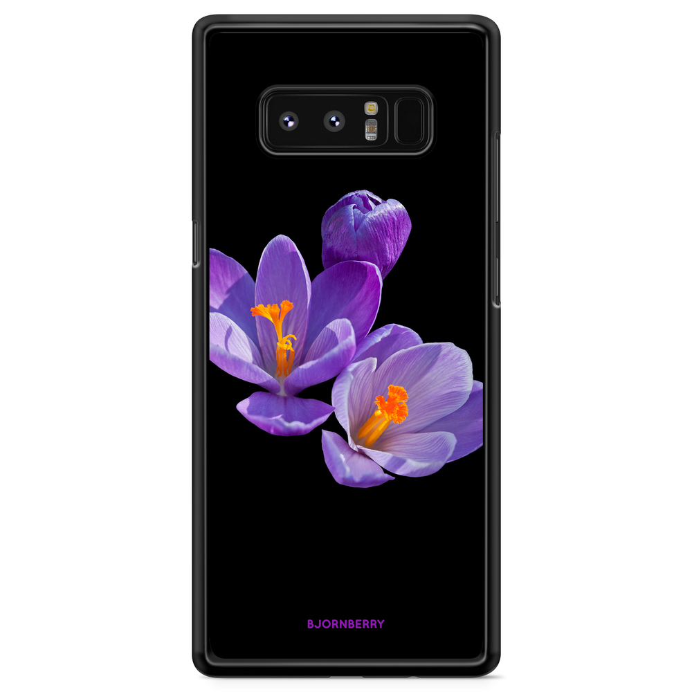 Samsung Galaxy Note 8 Case - Purple Flowers