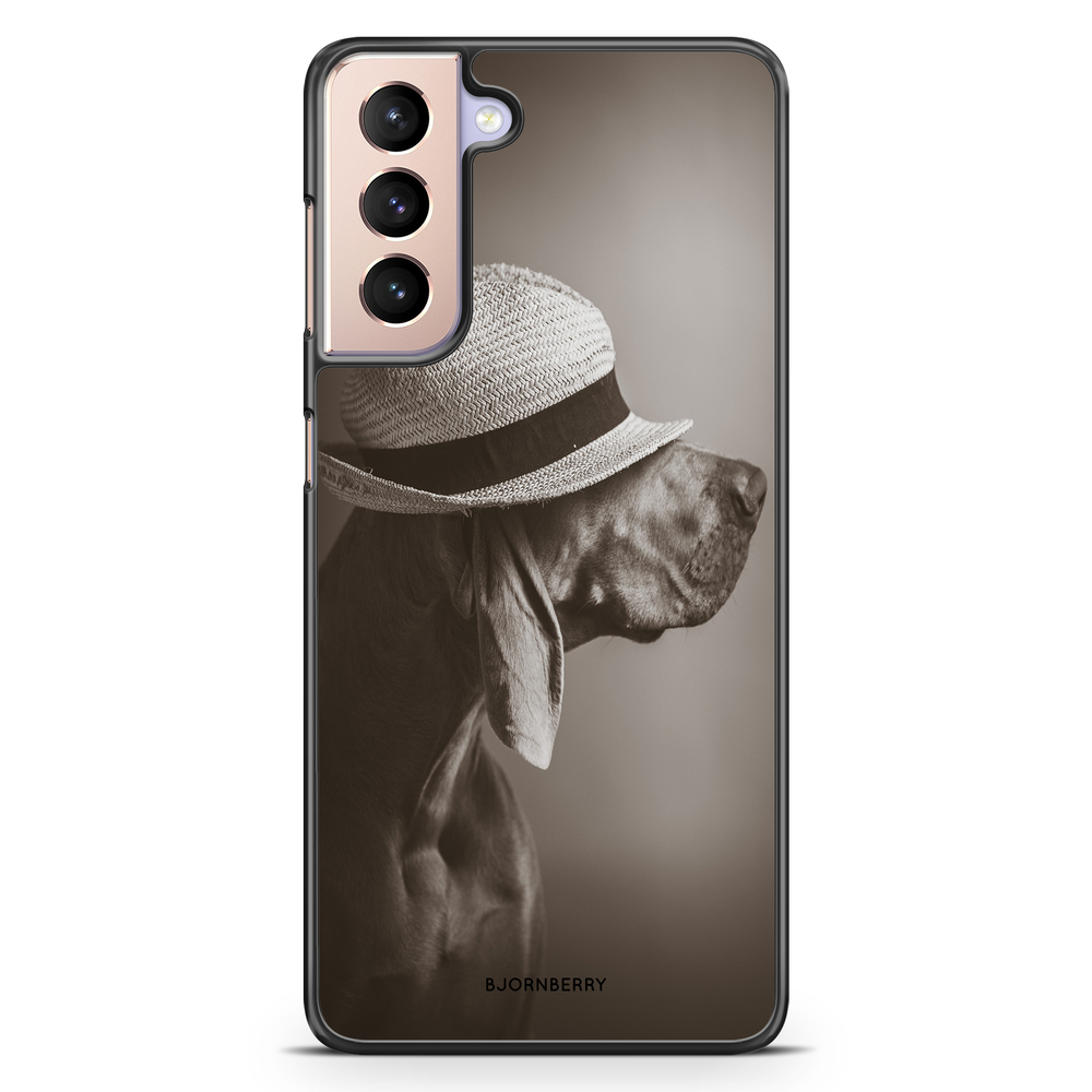 Samsung Galaxy S21 Case - Dog With Hat