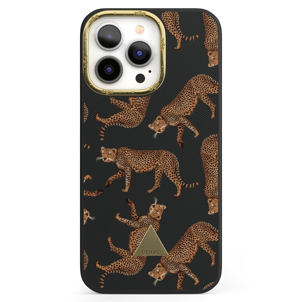Naive iPhone 13 Pro Case - Cheetah