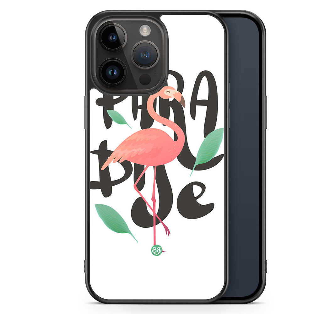 iPhone 14 Pro Max Case - Paradise Flamingo