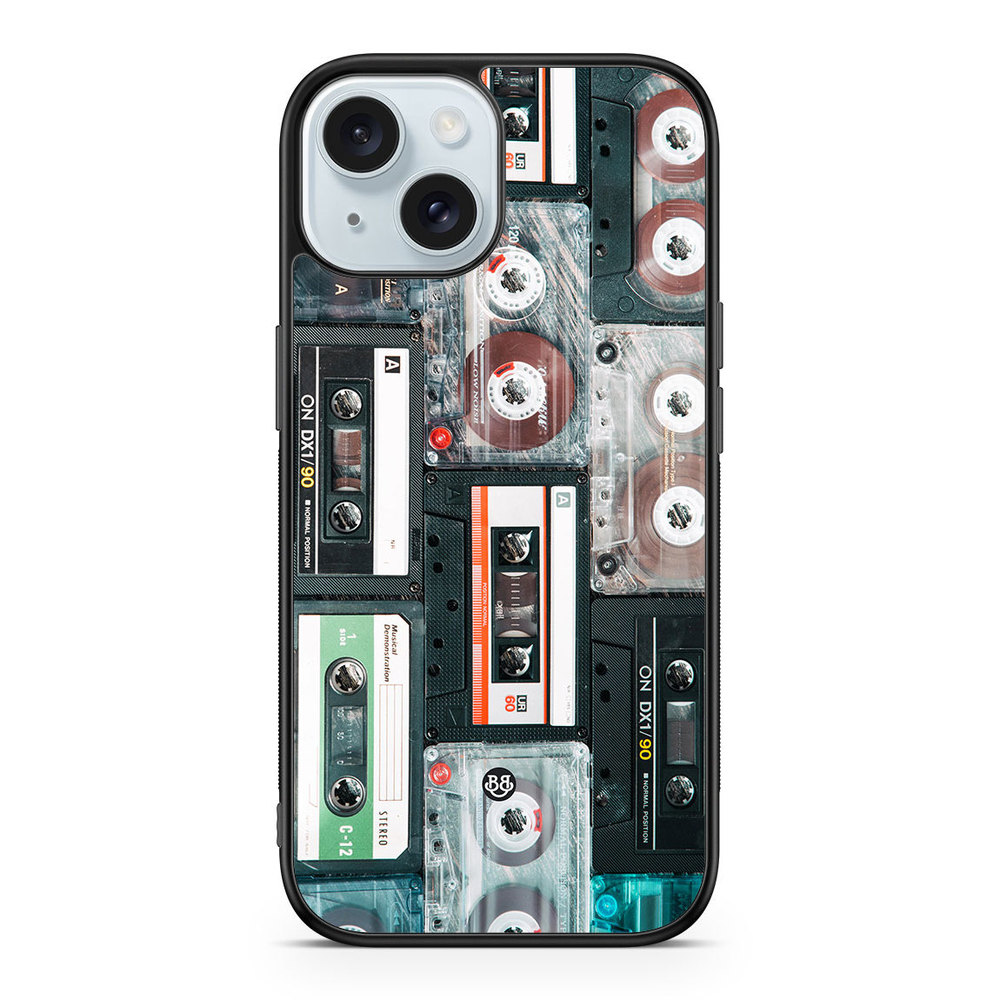 iPhone 15 Case - Audio Cassette