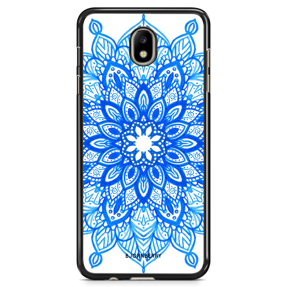 Samsung Galaxy J7 (2017) Case - Blue Mandala