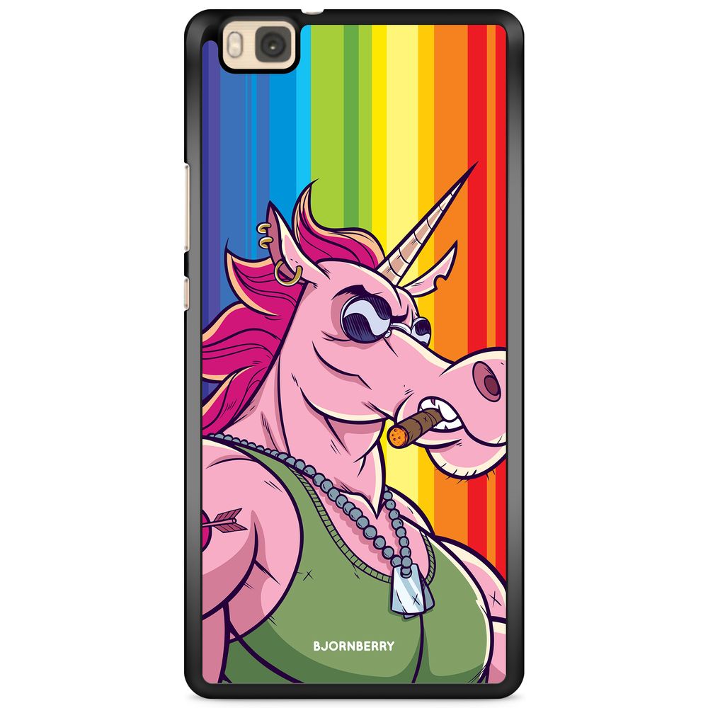 Huawei P8 Lite Case - Muscle Unicorn