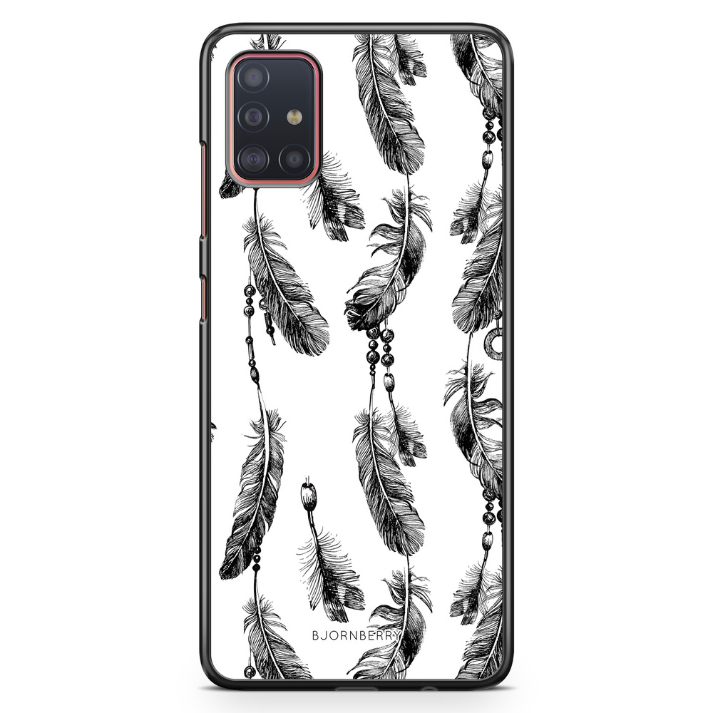 Samsung Galaxy A51 Case - Feathers