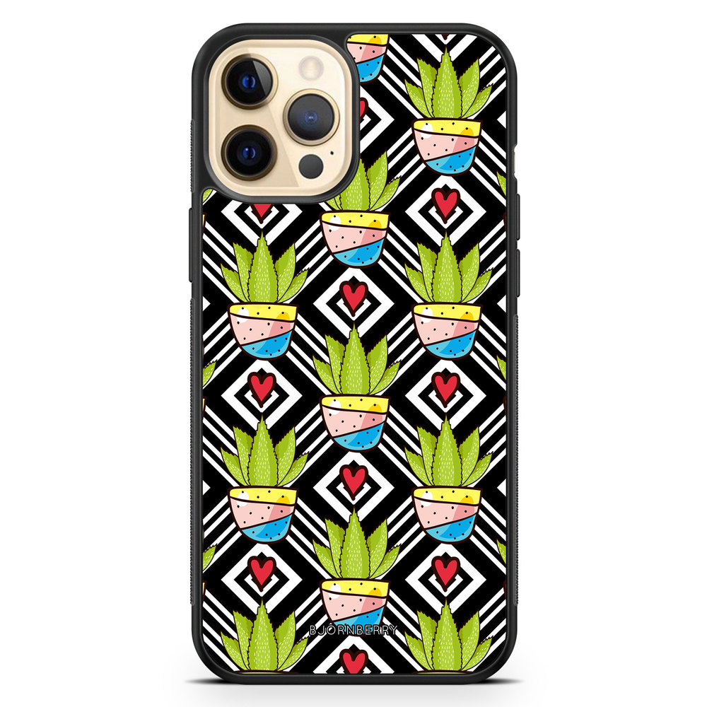 iPhone 12 Pro Max Case - Cactus Pattern