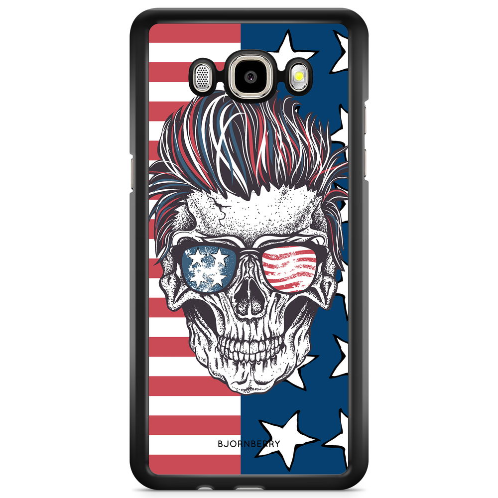 Samsung Galaxy J3 (2016) Case - USA Skull