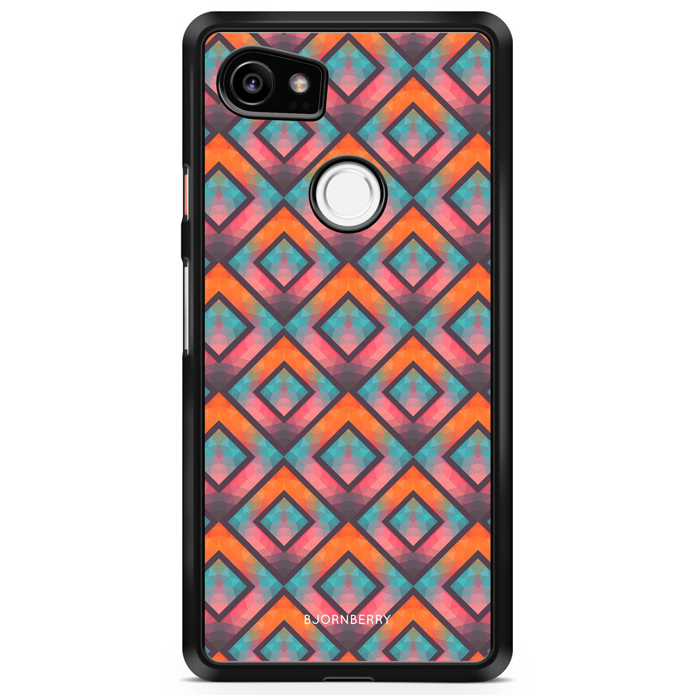 Google Pixel 2 XL Case - Retro Squares