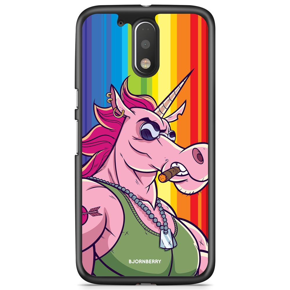 Moto G4/G4 Plus Case - Muscle Unicorn