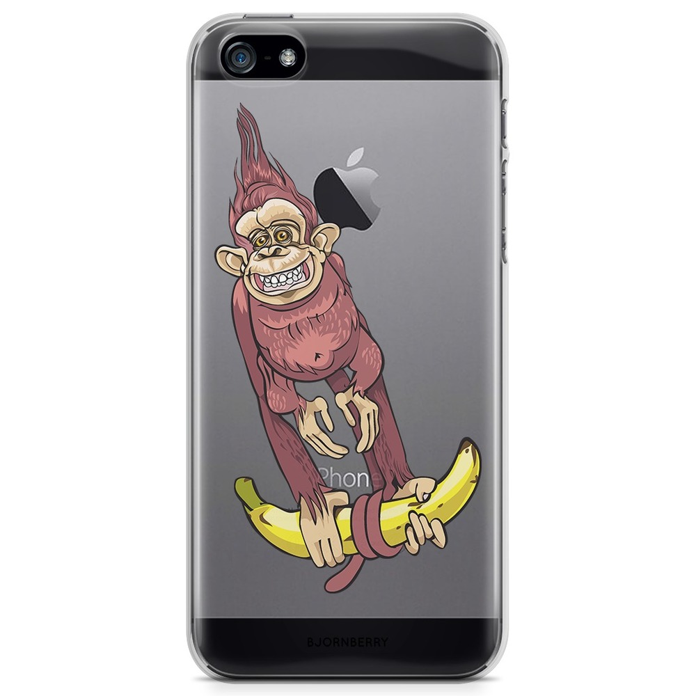 iPhone 5/5S/SE (2016) TPU Case - Monkey