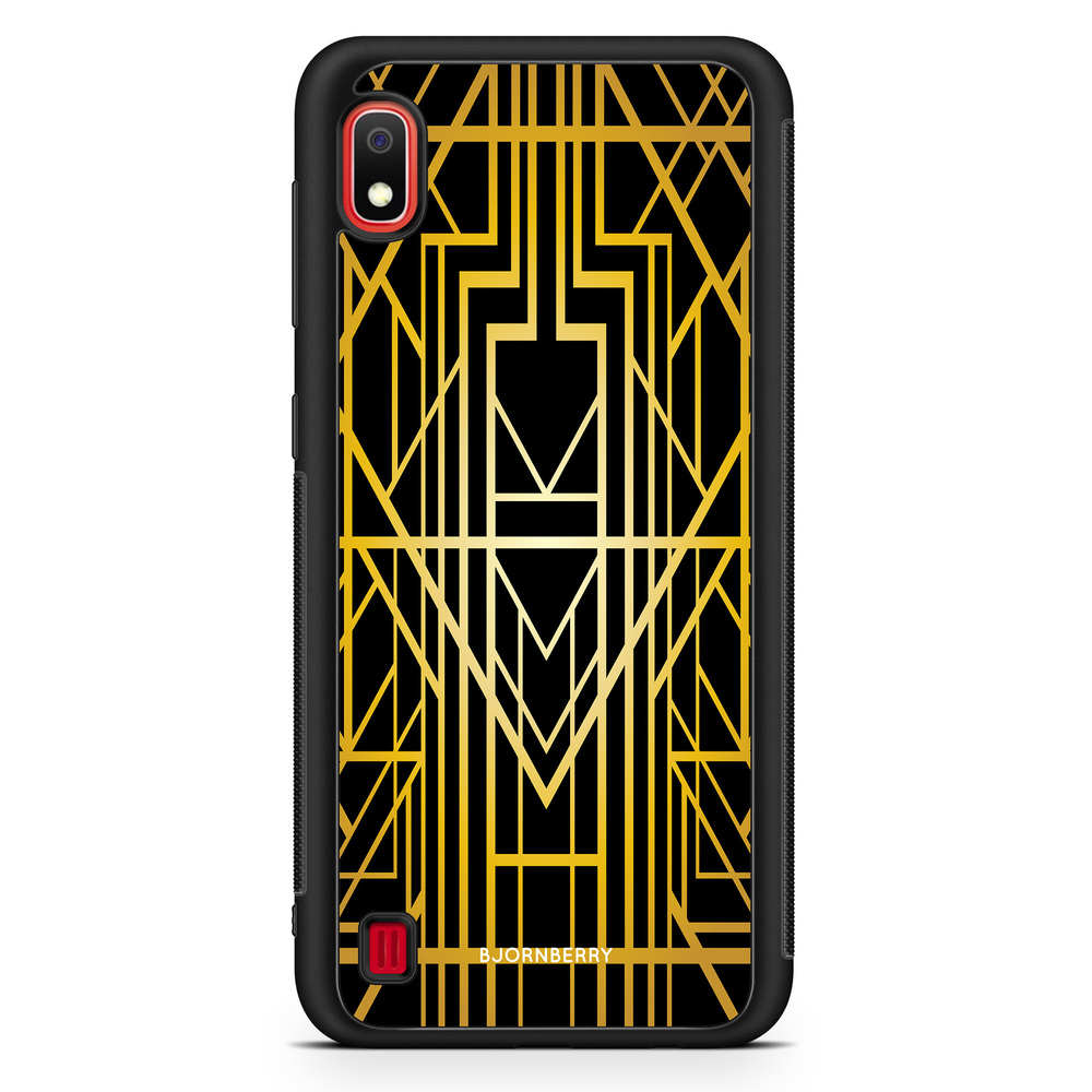 Samsung Galaxy A10 Case - Golden Pattern