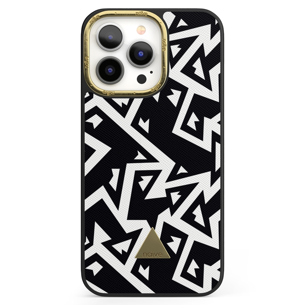 Naive iPhone 13 Pro Case - Monochrome