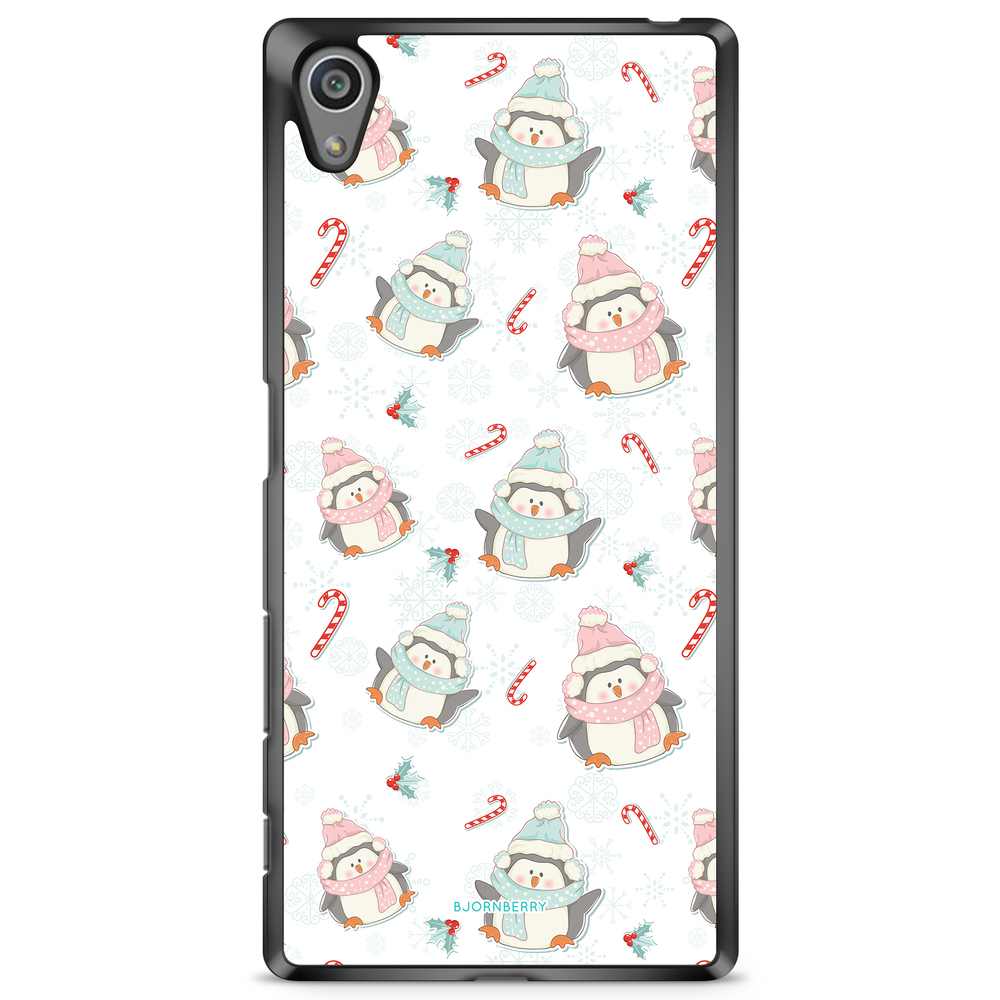 Sony Xperia Z5 Premium Case - Christmas Penguins