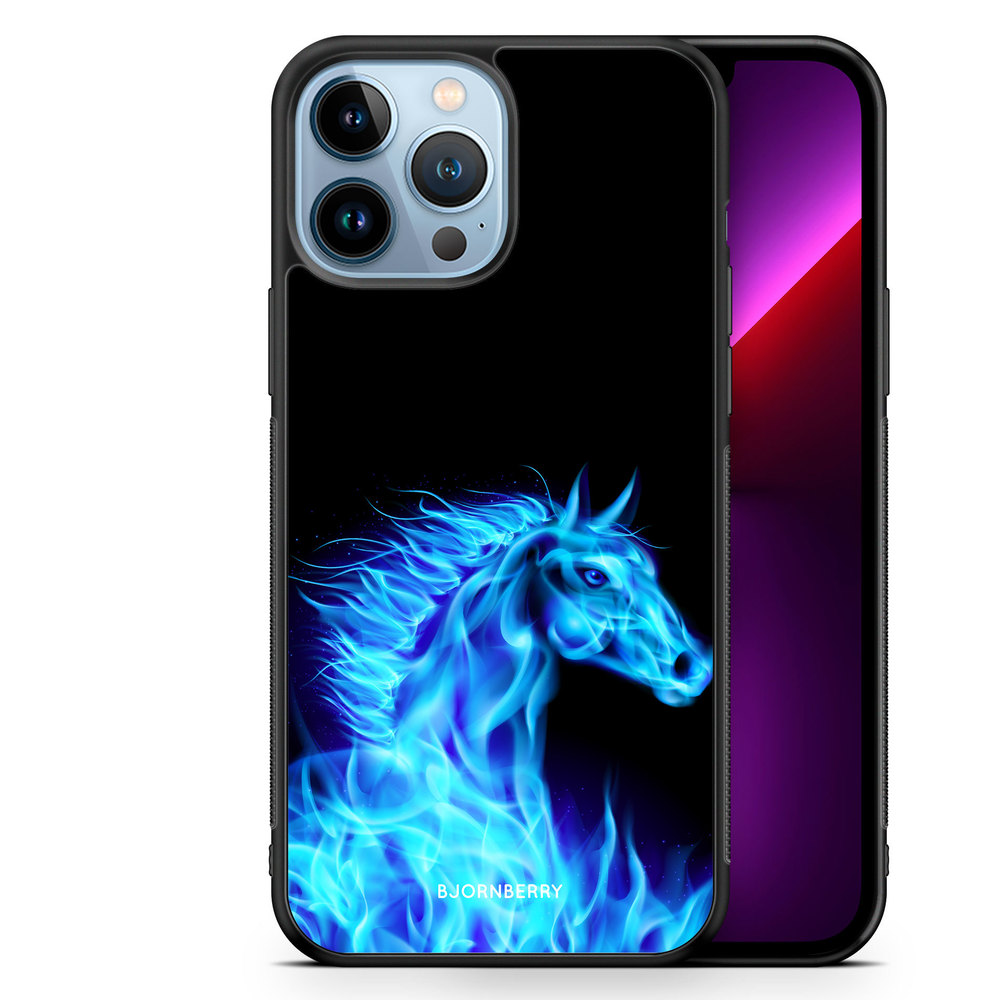 iPhone 13 Pro Max Case - Flames Horse
