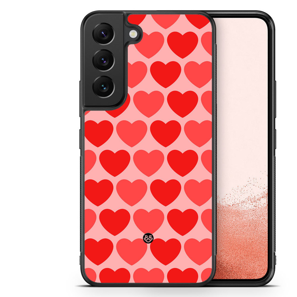 Samsung Galaxy S23 Plus 5G Case - Red Hearts