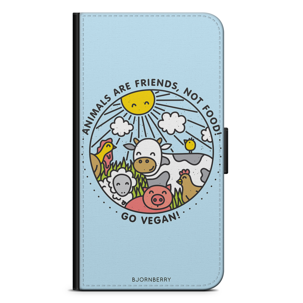 iPhone X / XS Wallet Case - Friends, Not Food