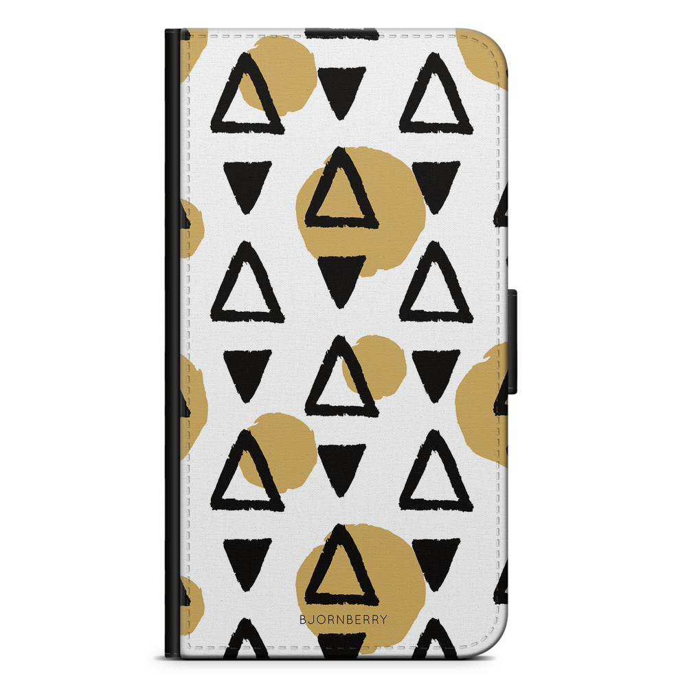 LG V30 Wallet Case - Triangles