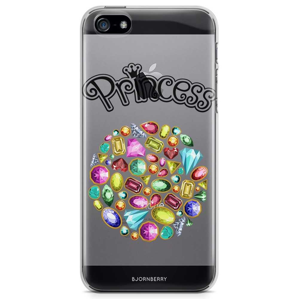 iPhone 5/5S/SE (2016) TPU Case - Princess Diamonds
