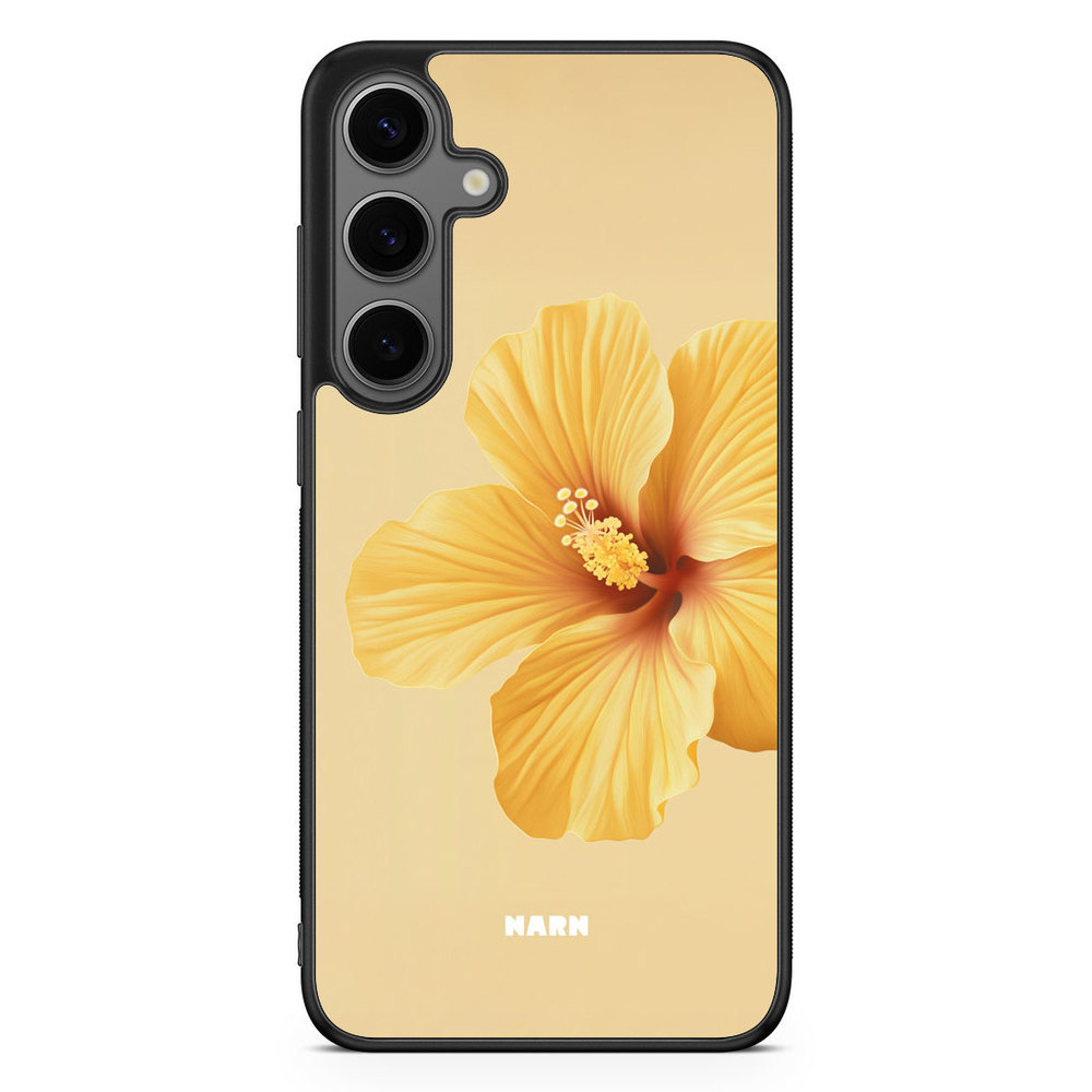 Samsung Galaxy S24 Plus Case - Hibiscus Era - Lemon