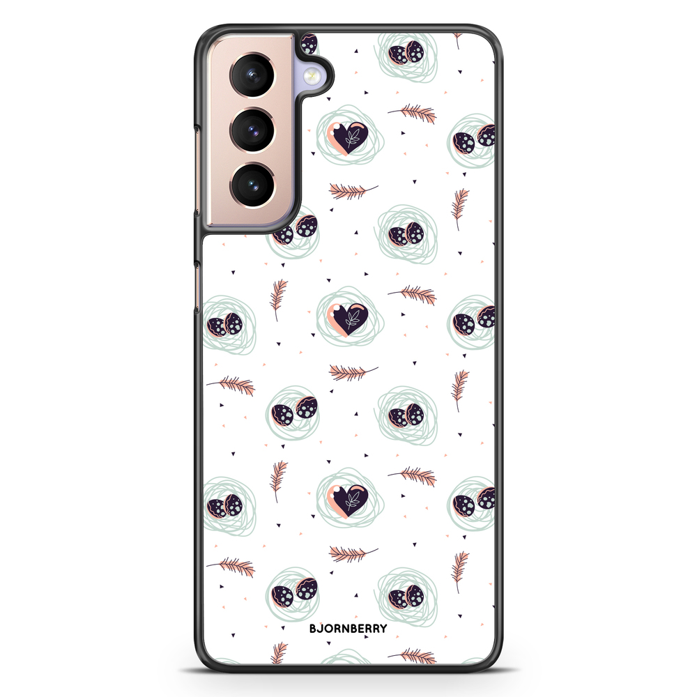 Samsung Galaxy S21 Case - Eggs and Hearts