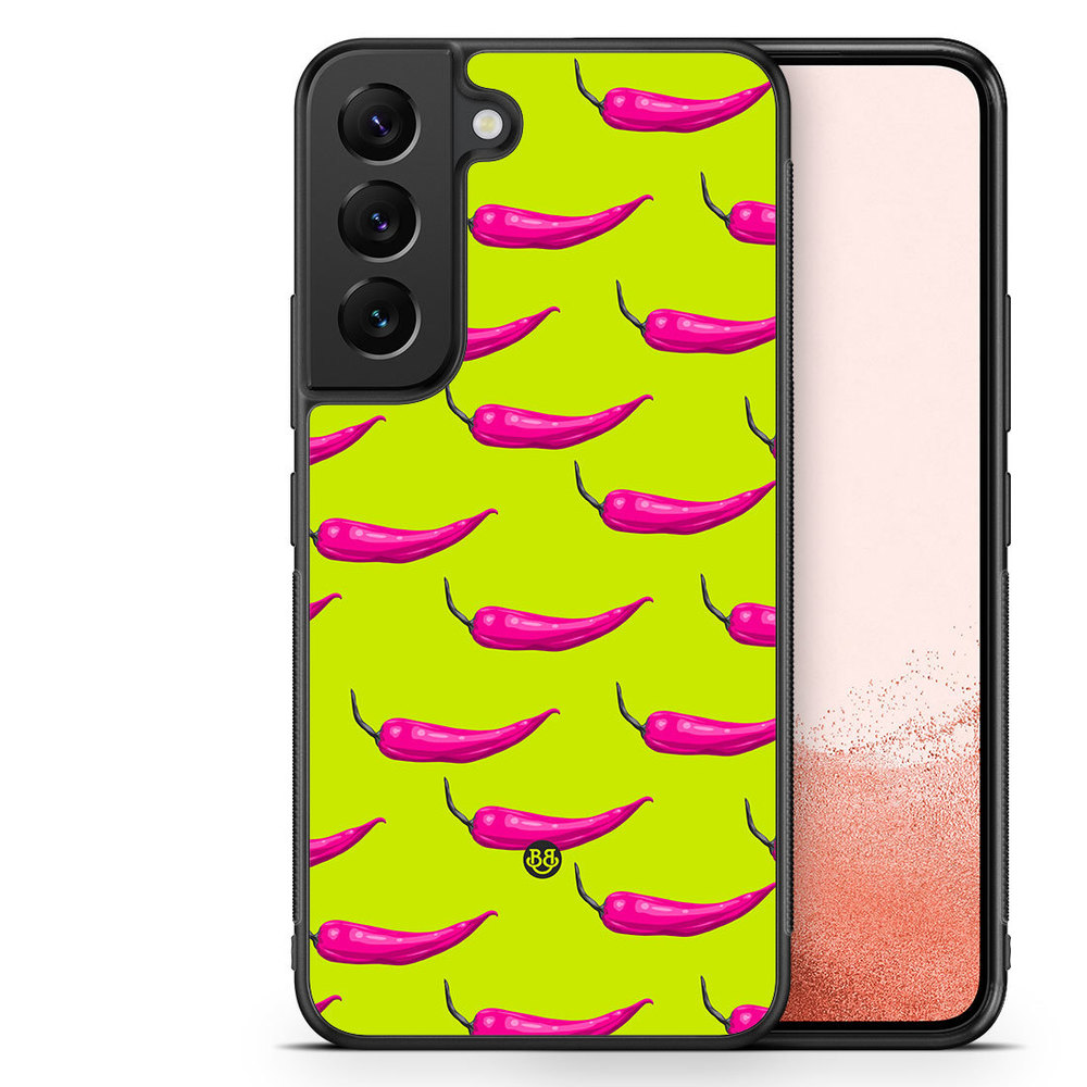 Samsung Galaxy S22 Plus 5G Case - Chilli Pattern