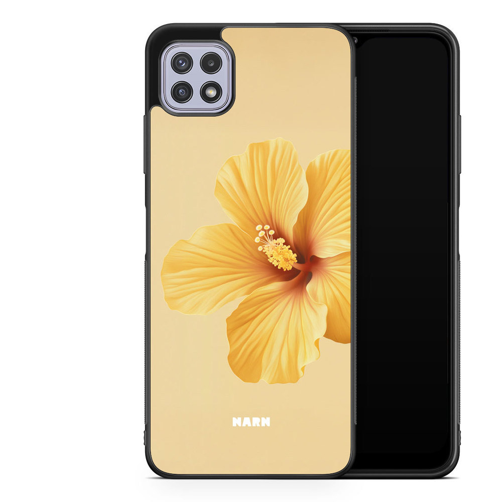 Samsung Galaxy A22 4G Case - Hibiscus Era - Lemon