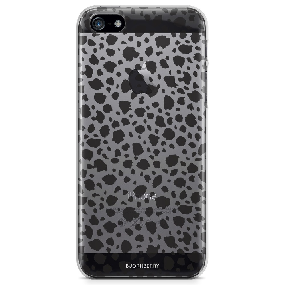 iPhone 5/5S/SE (2016) TPU Case - Dalmatian Pattern