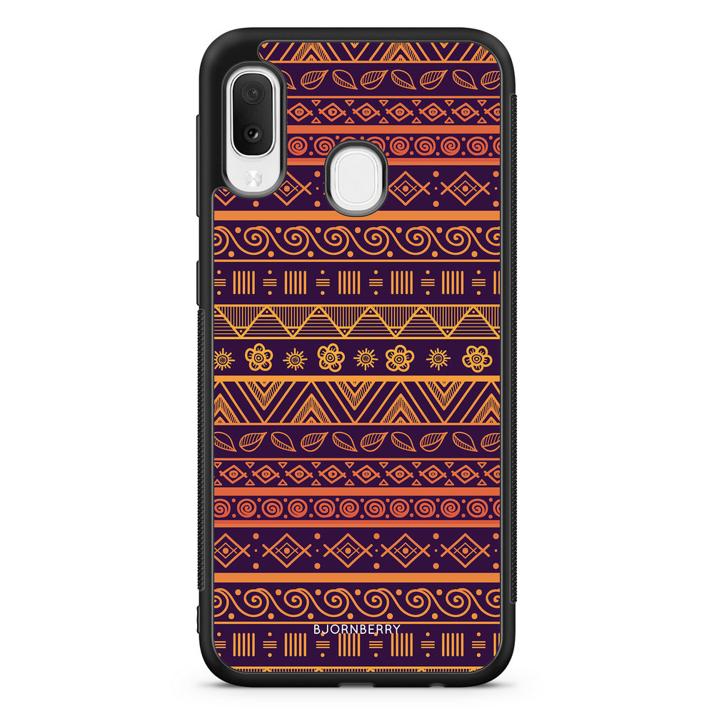 Samsung Galaxy A20e Case - Tribal Pattern
